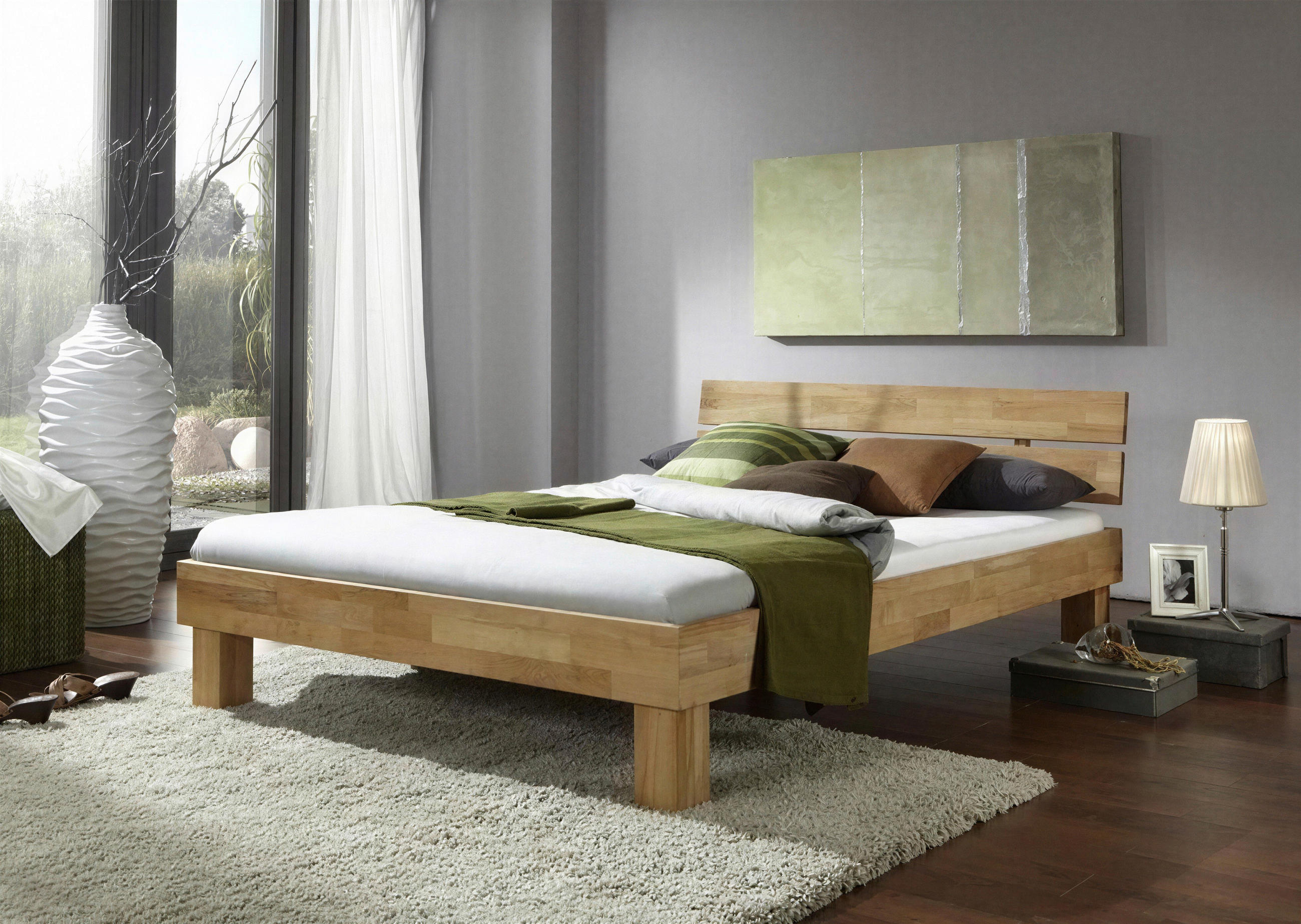 FUTONBETT 180/200 cm,  in Buchefarben,  - Buchefarben, MODERN, Holz (180/200cm) - MID.YOU