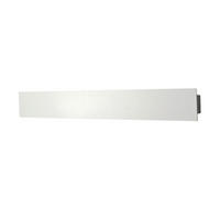 ZIDNA LED LAMPA - bela, Dizajnerski, metal (64,5/5/7cm)