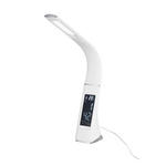 LED-SCHREIBTISCHLEUCHTE Date II 9/30 cm  - Weiß, Basics, Kunststoff/Metall (9/30cm) - Novel