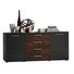 SIDEBOARD 172/82/44 cm - Chromfarben/Graphitfarben, Design, Holzwerkstoff/Metall (172/82/44cm) - Carryhome SIDEBOARD 172/82/44 cm - Chromfarben/Graphitfarben, Design, Holzwerkstoff/Metall (172/82/44cm) - Carryhome