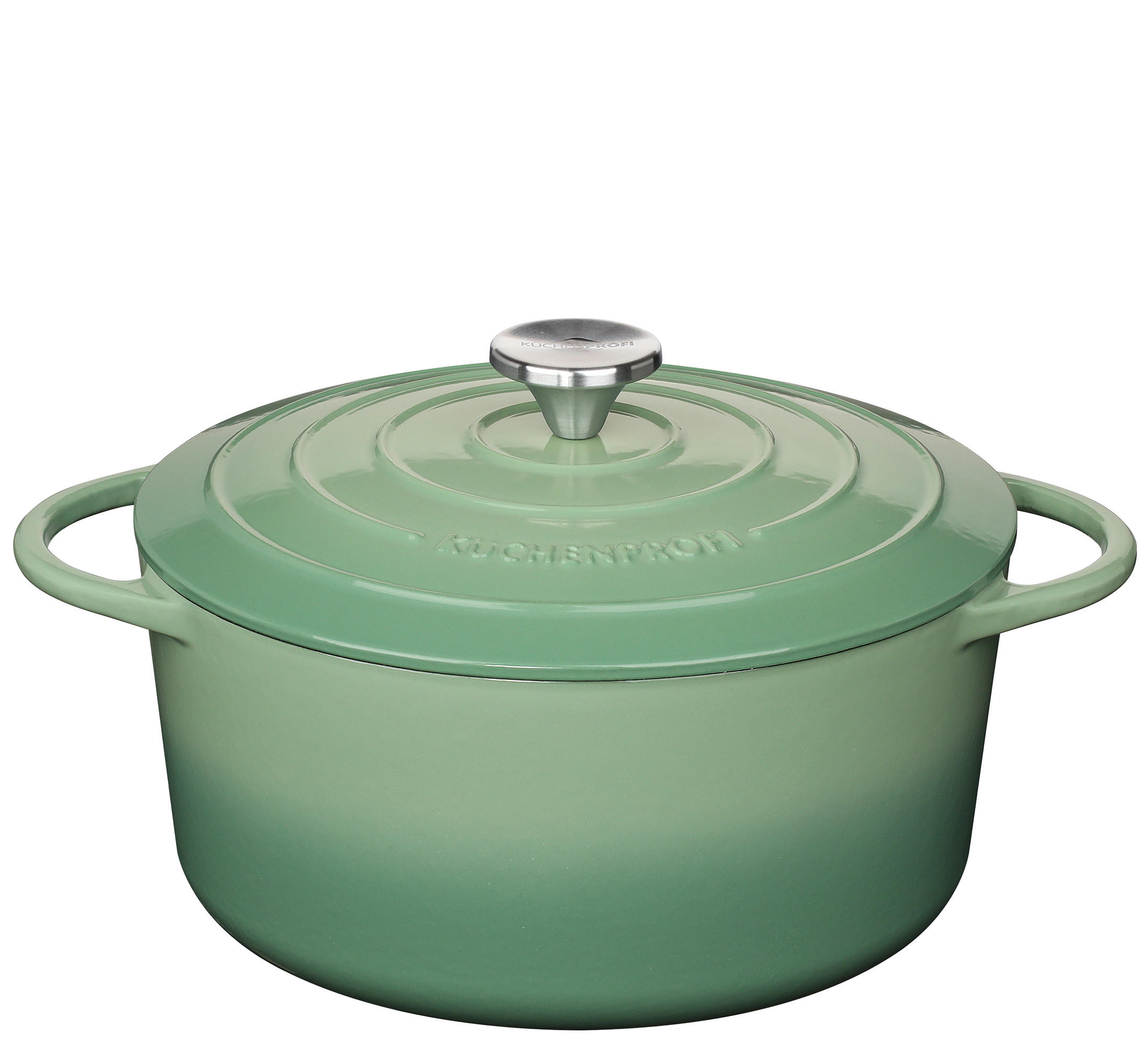 BRATENTOPF PROVENCE 5,3 L  - Jadegrün, Basics, Metall (26/33,5cm) - KÜCHENPROFI