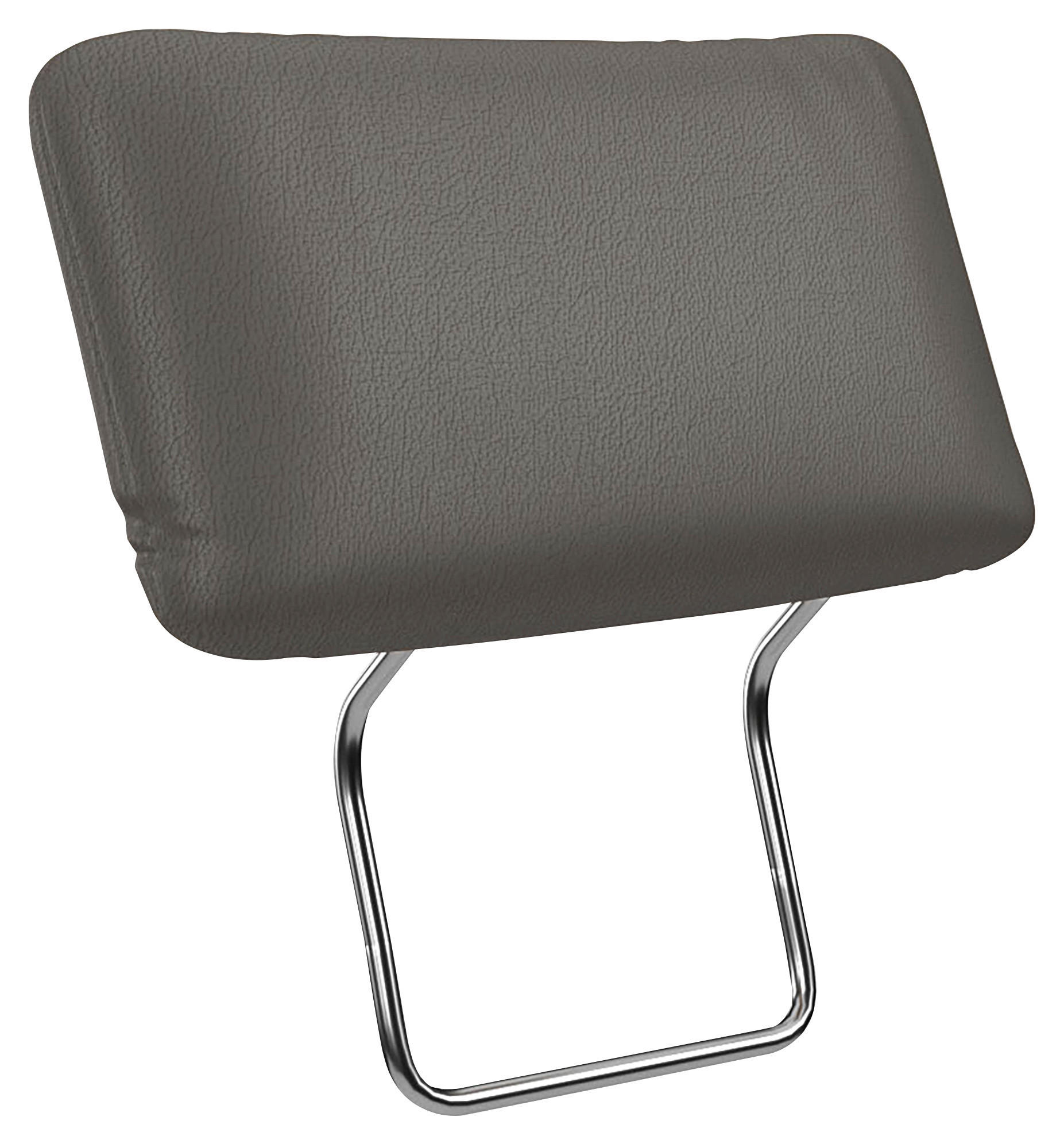 KOPFSTÜTZE in Echtleder  - Mokka, MODERN, Leder (50/25/12cm) - Sit & More