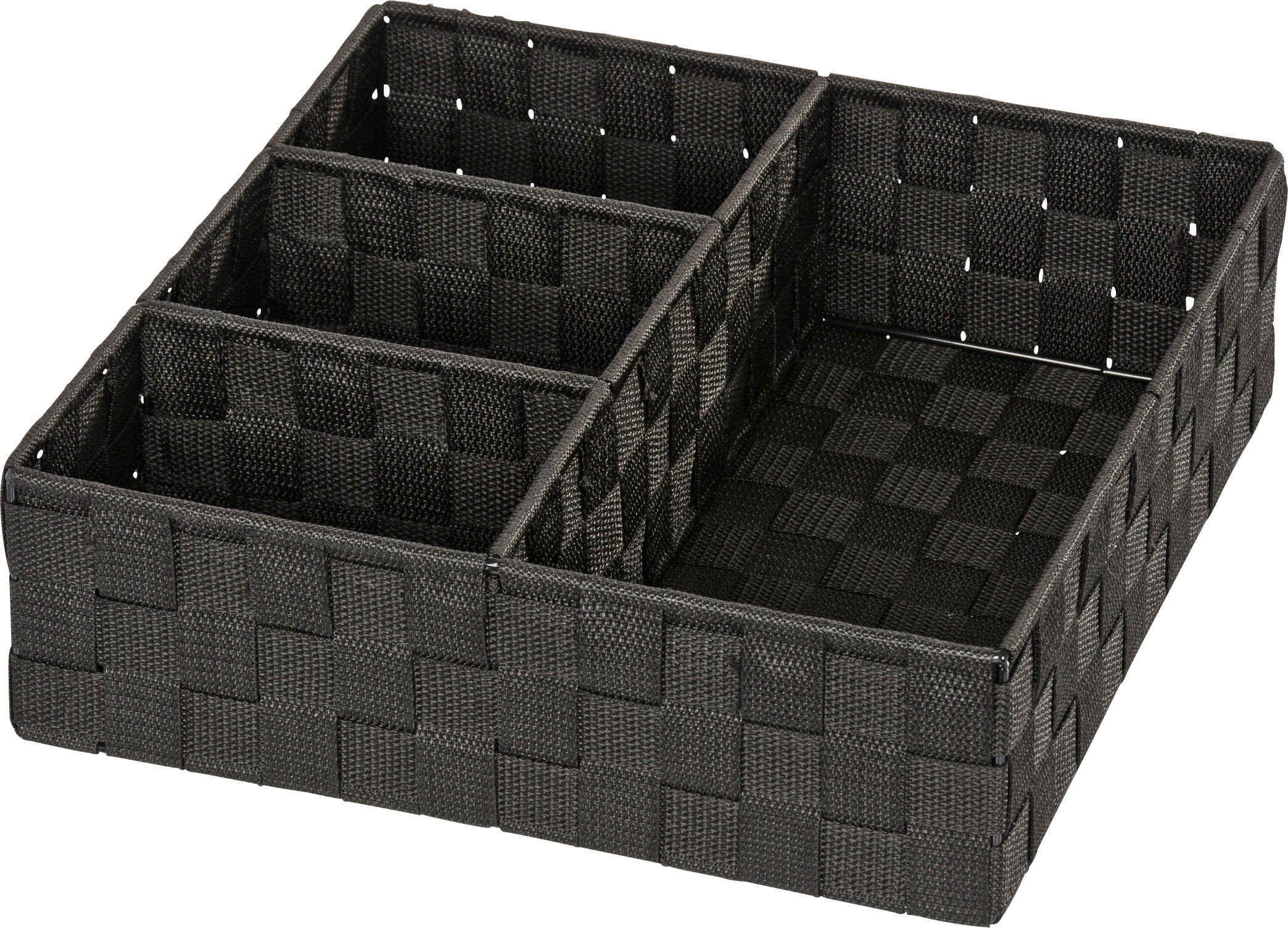 Wenko Organizer Adria Schwarz 32x10x32 cm