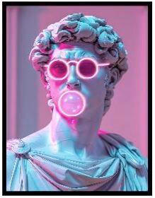 BILD  - Multicolor/Schwarz, Design, Kunststoff (80/120/4cm) - Kare-Design