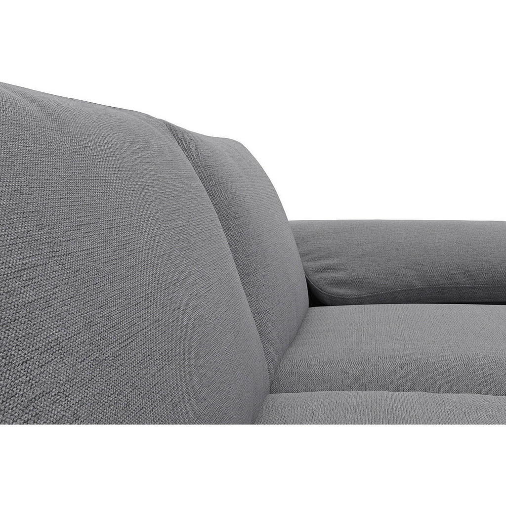 Thumbnail - Livetastic Ecksofa, Grau, Textil, 3-Sitzer, Ottomane rechts, L-Form, 274x159 cm, Made in EU, FSC Mix, Oeko-Tex® Standard...