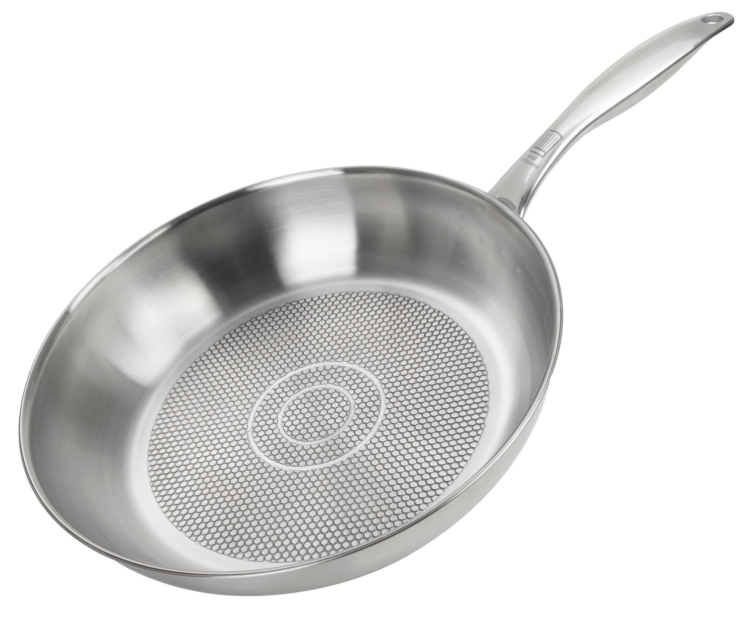 Chefkoch+Fackelmann Bratpfanne München Silber