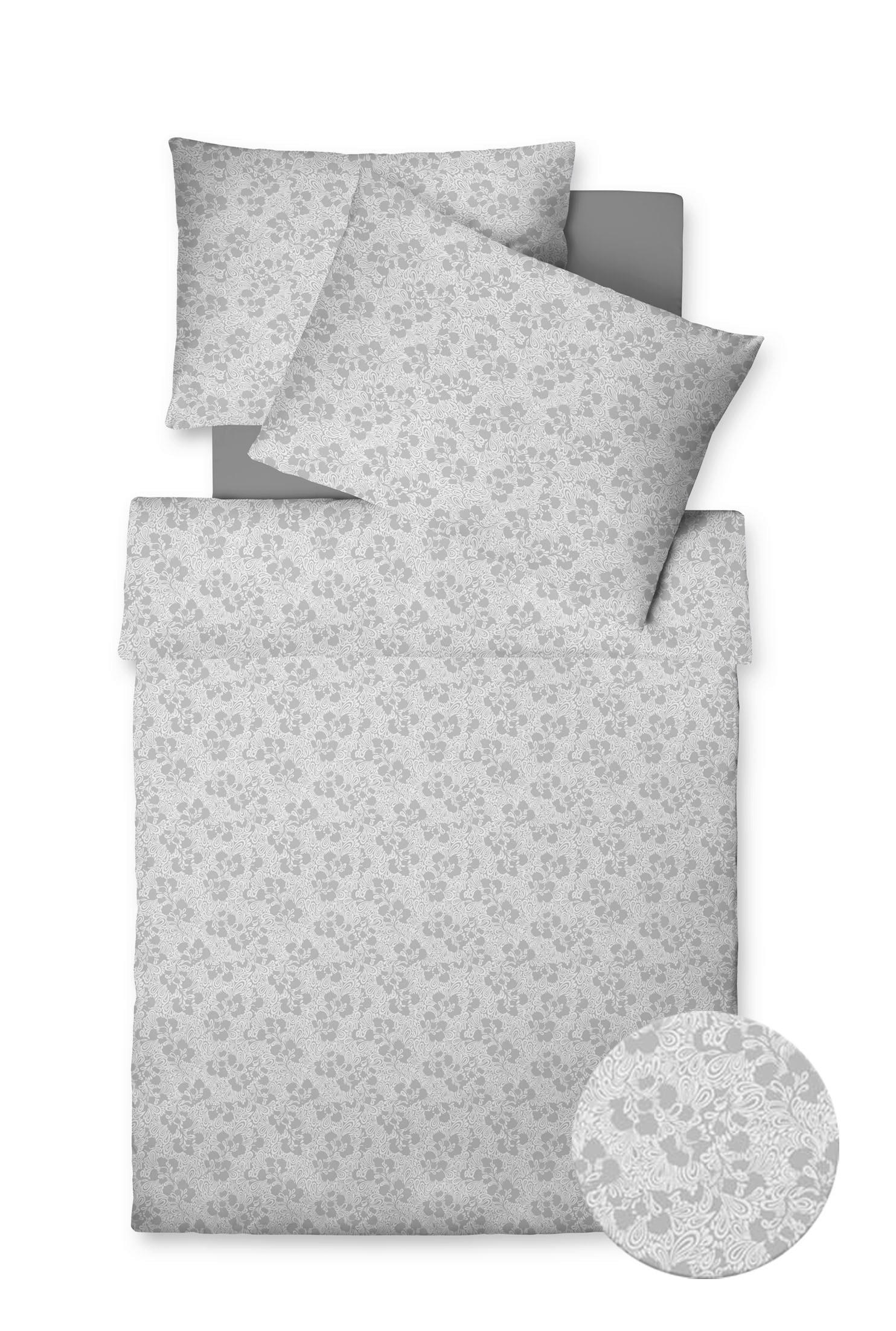 POSTELJNINA WHITE DREAM 140/200 cm bela  - bela, Konvencionalno, tekstil (140/200cm) - Fleuresse