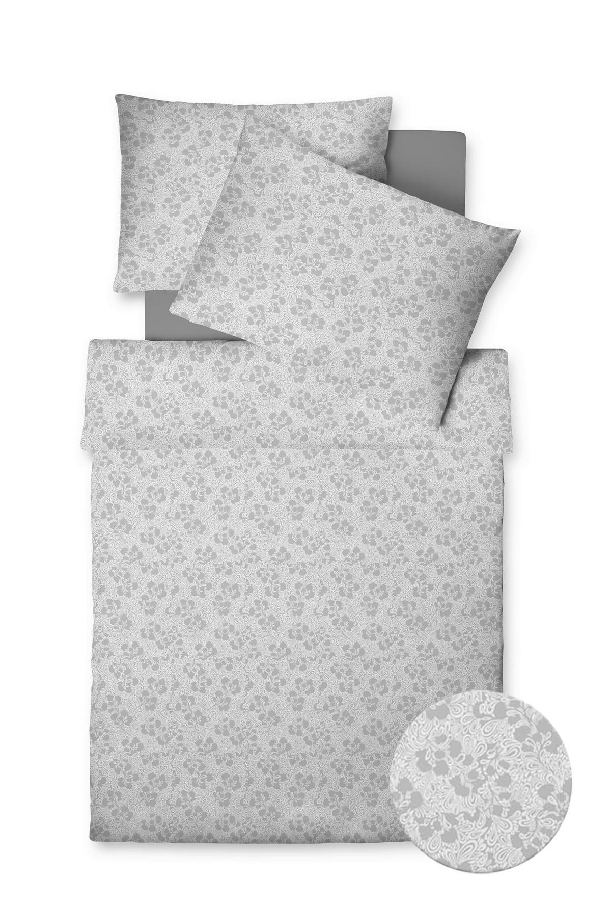 POSTELJNINA WHITE DREAM 140/200 cm žamet bela  - bela, Konvencionalno, tekstil (140/200cm) - Fleuresse