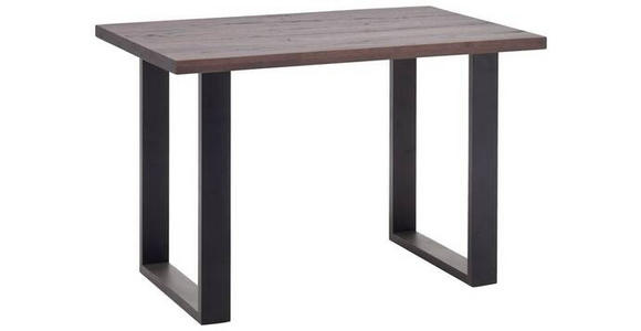 BARTISCH in Holz, Metall 160/100/95 cm - Eichefarben/Anthrazit, Design, Holz/Metall (160/100/95cm) - Novel