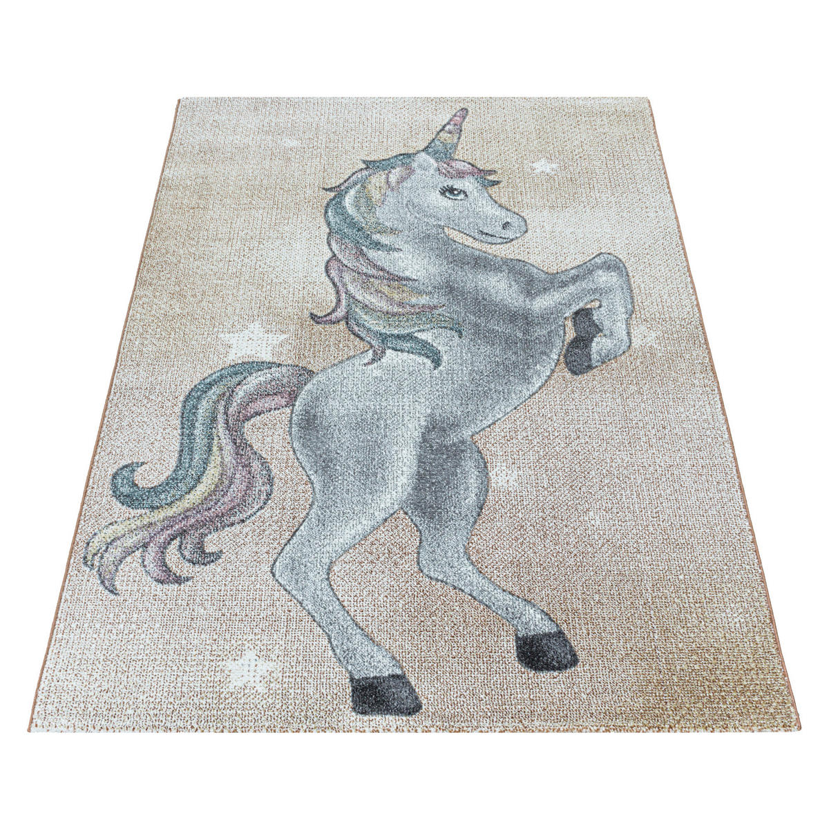 KINDERTEPPICH 160/230 cm Funny 2102 Gelb  - Gelb/Weiß, Trend, Textil (160/230cm)
