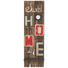 WANDDEKO - Multicolor, Design, Holz (45/150/20cm)