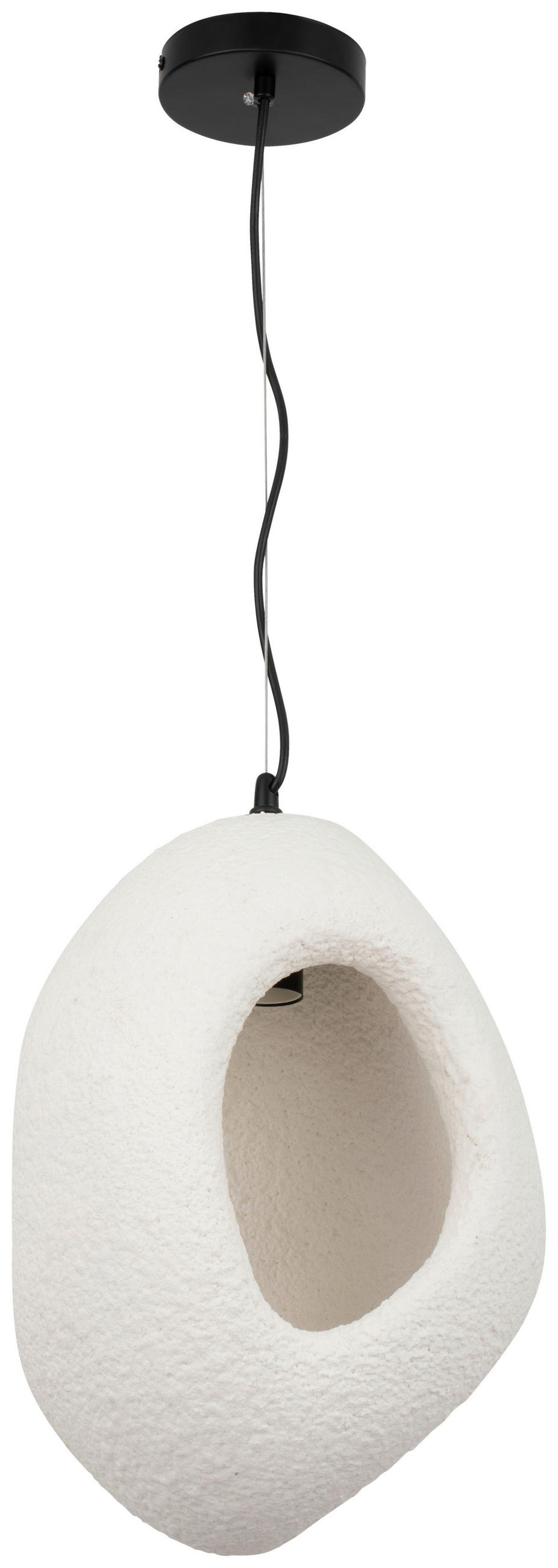 HÄNGELEUCHTE 28/120 cm  - Weiß, Design, Kunststoff/Metall (28/120cm) - Collet's Monde