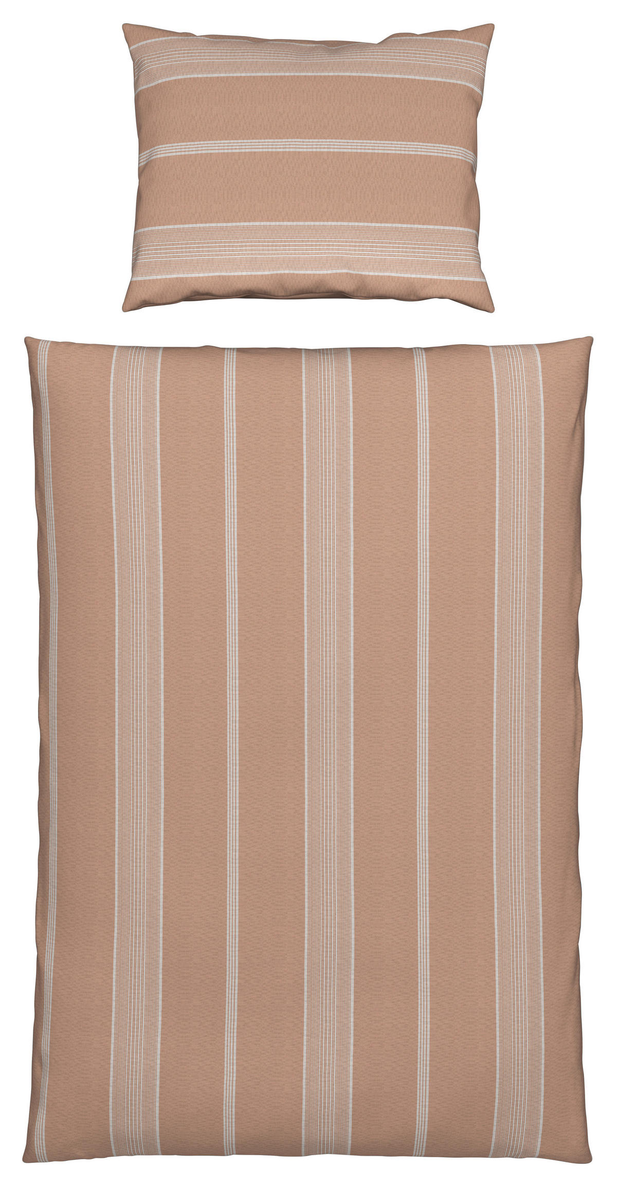 POSTEĽNÁ BIELIZEŇ, flanel, piesková, 140/200 cm - piesková, Konventionell, textil (140/200cm) - Esposa