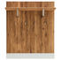 GARDEROBENPANEEL 88/106/33 cm - Eichefarben/Weiß, MODERN, Glas/Holz (88/106/33cm) - Linea Natura GARDEROBENPANEEL 88/106/33 cm - Eichefarben/Weiß, MODERN, Glas/Holz (88/106/33cm) - Linea Natura