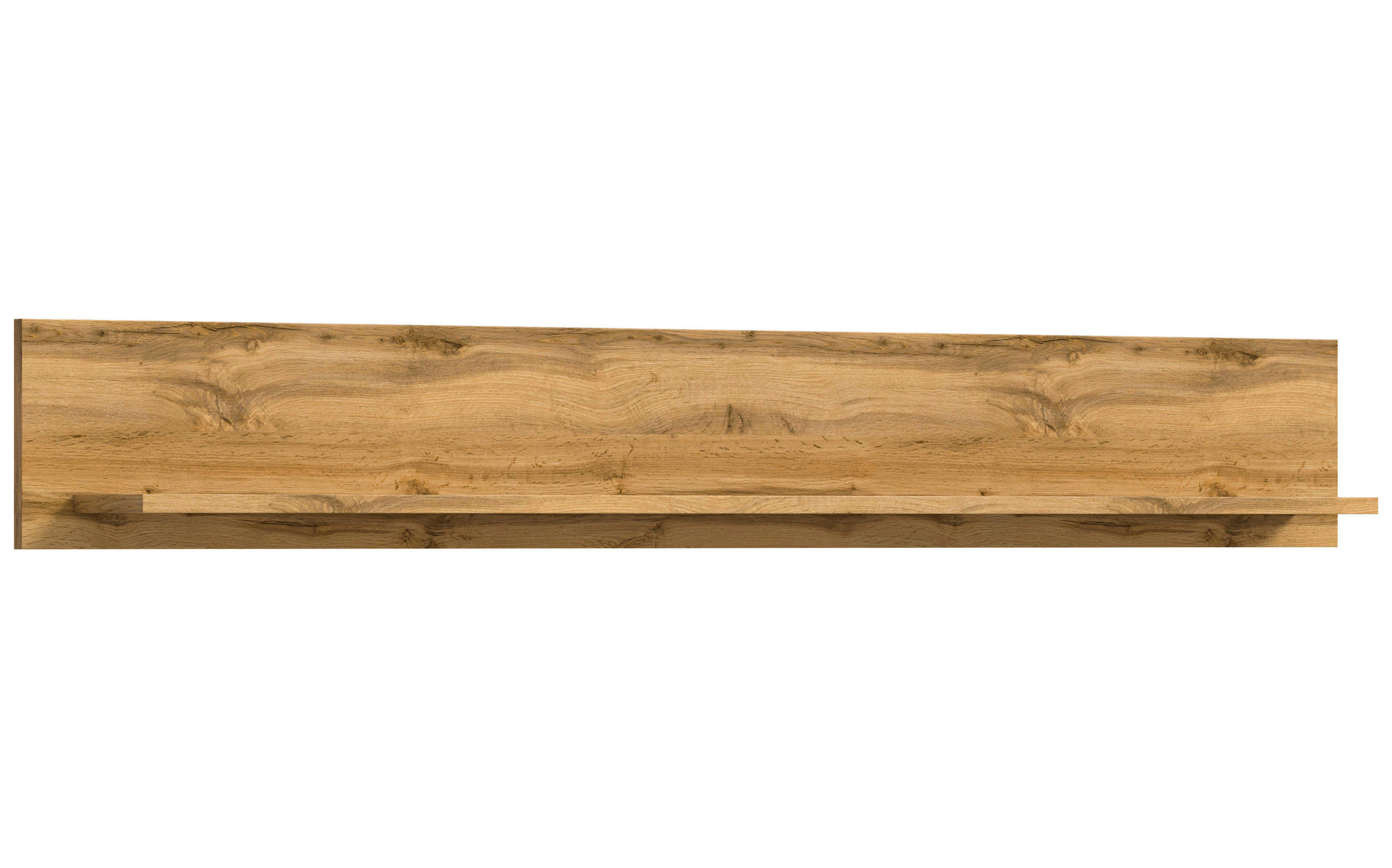 WANDBOARD in 140/20/15 cm Eiche Wotan  - Eiche Wotan, Design, Holzwerkstoff (140/20/15cm) - MID.YOU