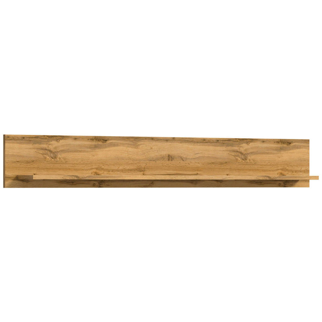 Thumbnail - Mid.you Wandboard, Eiche Wotan, Holzwerkstoff, 140x20x15 cm, FSC Mix, Wohnzimmer, Regale, Wandboards