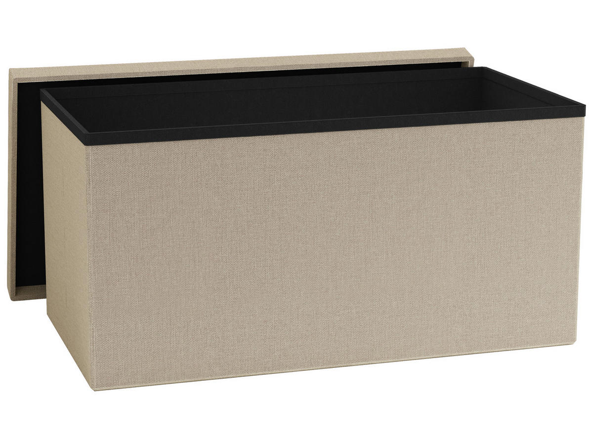 SITZBOX  - Creme, Basics, Kunststoff (76/38/38cm) - MID.YOU