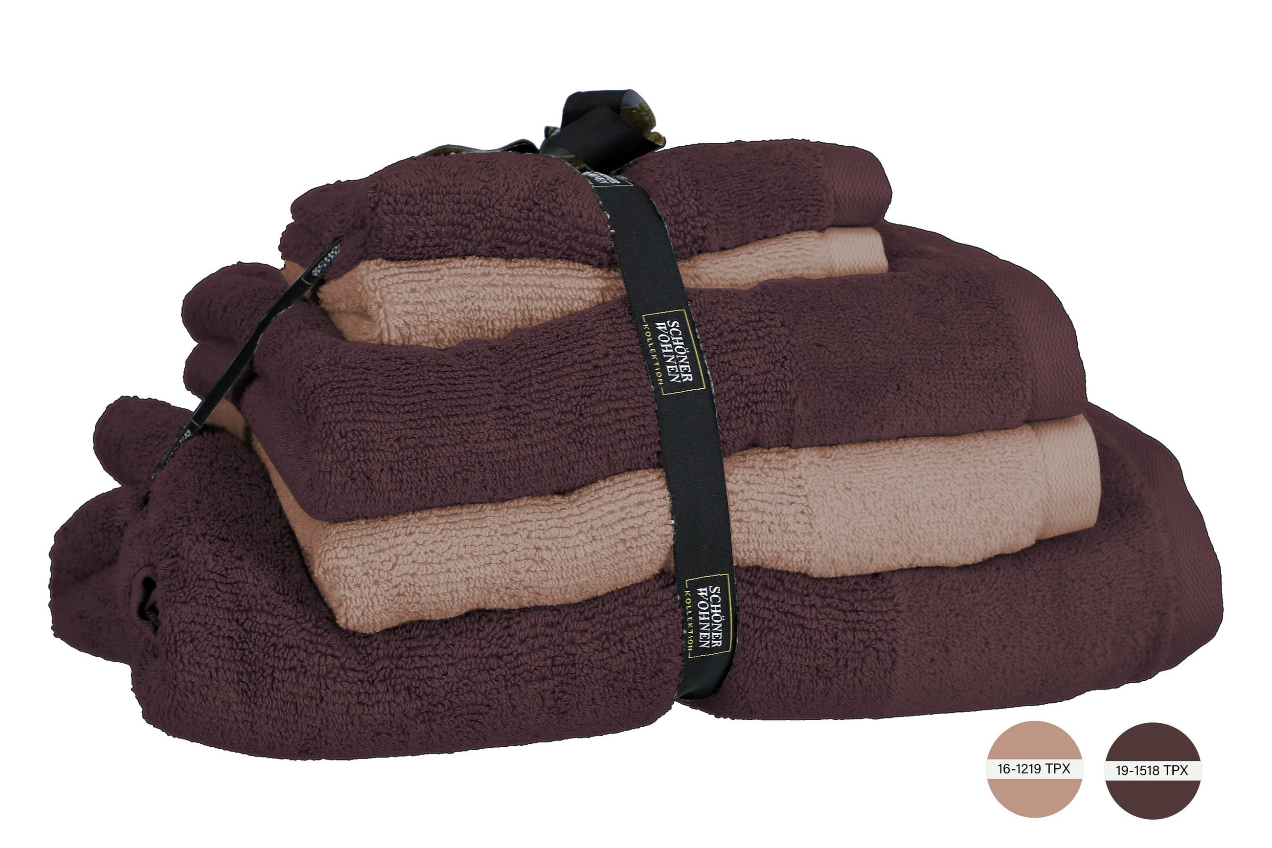 Schöner Wohnen SADA FROTÉ UTERÁKOV, staroružová, tmavočervená