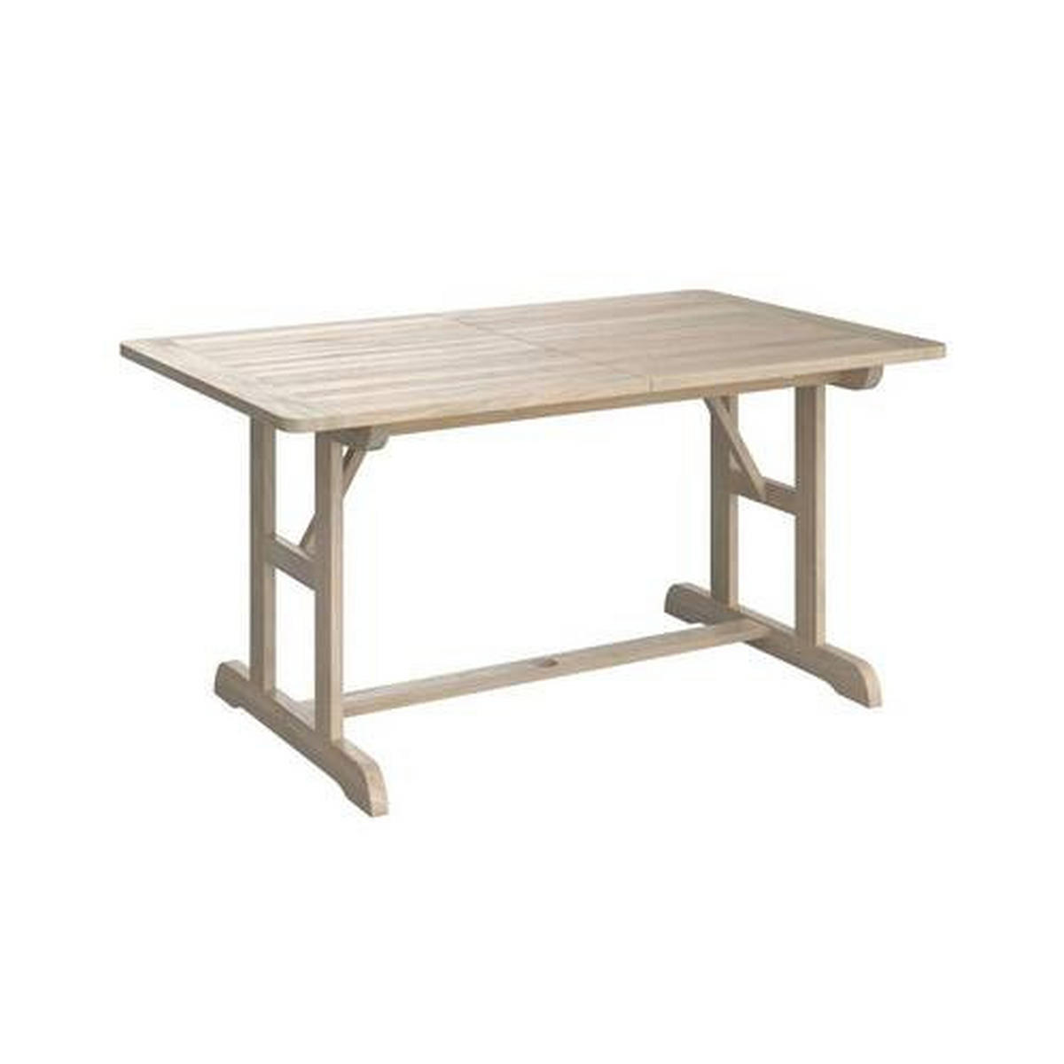 GARTENTISCH 150/210/90/74 cm  - Teakfarben, MODERN, Holz (150/210/90/74cm) - Ambia Garden