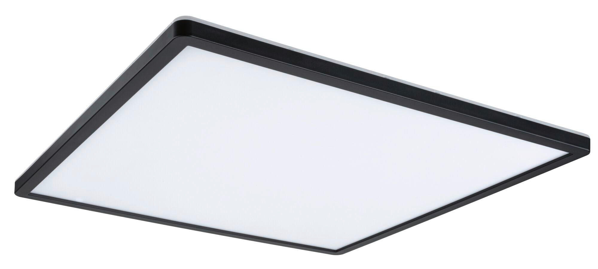 LED-PANEEL  - Schwarz, Basics, Kunststoff (42/42cm) - Paulmann