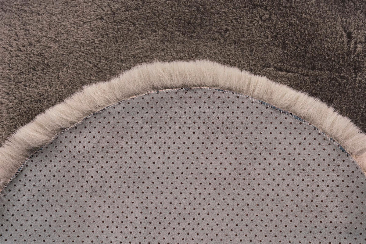 TEPPICH 60/90 cm Rabbit Light 825 Taupe Braun  - Braun, KONVENTIONELL, Kunststoff/Textil (60/90cm)