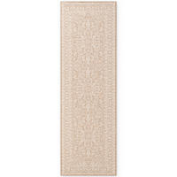 LÄUFER 80/250 cm Duet  - Sandfarben/Weiß, Design, Kunststoff (80/250cm) - Hanse Home