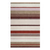 FLACHWEBETEPPICH 70/140 cm Petrol Braun, Bordeaux, Beige  - Bordeaux/Beige, Trend, Textil (70/140cm) - Esprit