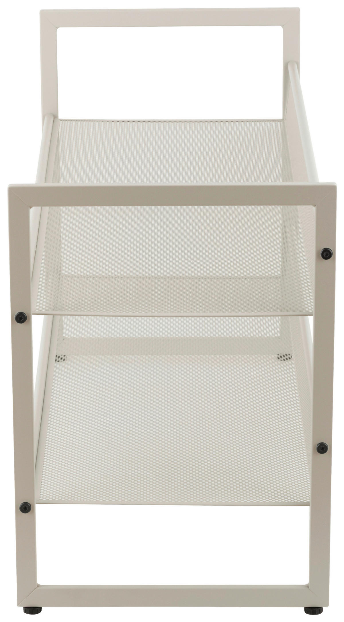 SCHUHREGAL Kaschmir  - Kaschmir/Schwarz, Basics, Kunststoff/Metall (72/42,7/30cm) - Xora