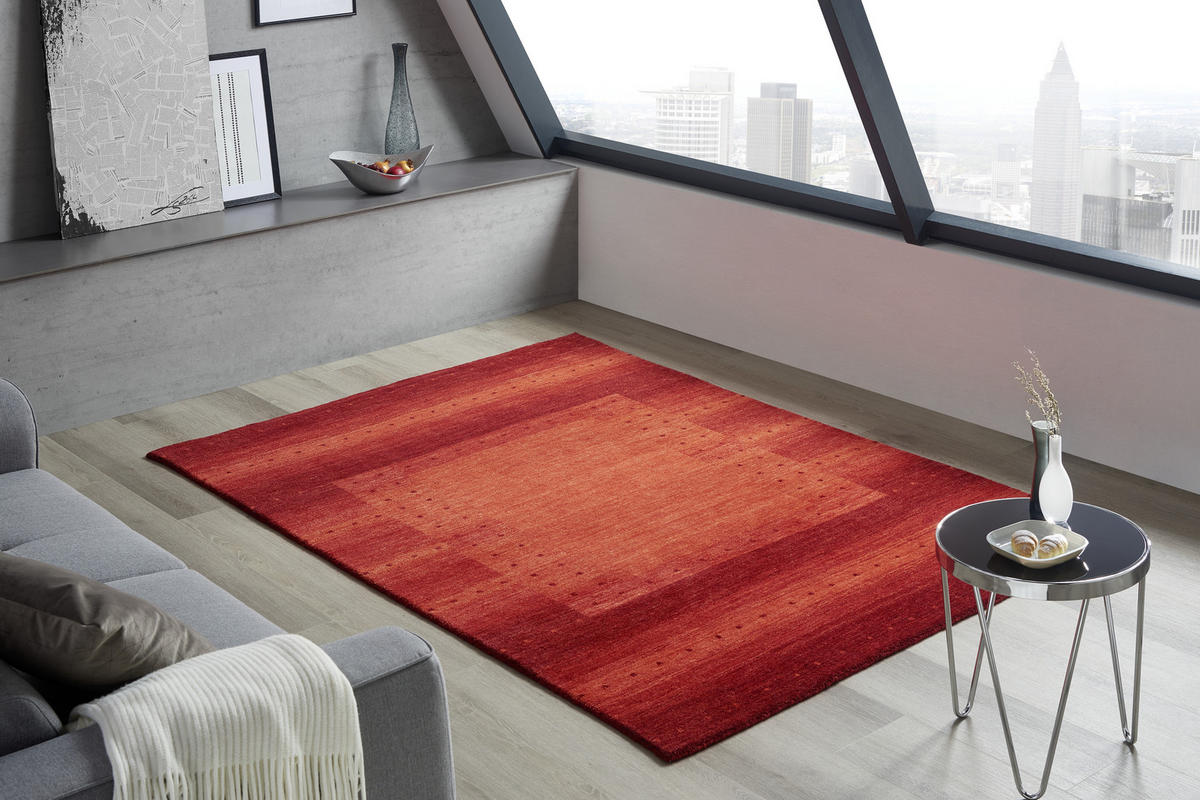 ORIENTÁLNÍ KOBEREC, 160/230 cm, červená - červená, Konvenční, textil (160/230cm) - Cazaris