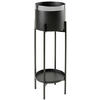 TEGLA ZA BILJKE  metal  - srebrne boje/crna, Trend, metal (28,5/83cm) - Ambia Home