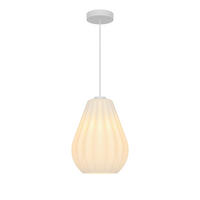 PENDELLEUCHTE Sallino 24/33 cm  - Weiß, Design, Glas (24/33cm) - Nordlux
