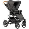 KINDERWAGEN LUX EVO  - Anthrazit/Graphitfarben, Basics, Textil/Metall (64/110/100cm) - Naturkind