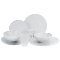 KOMBISERVICE 8-teilig  - Weiß, Trend, Keramik - Creatable