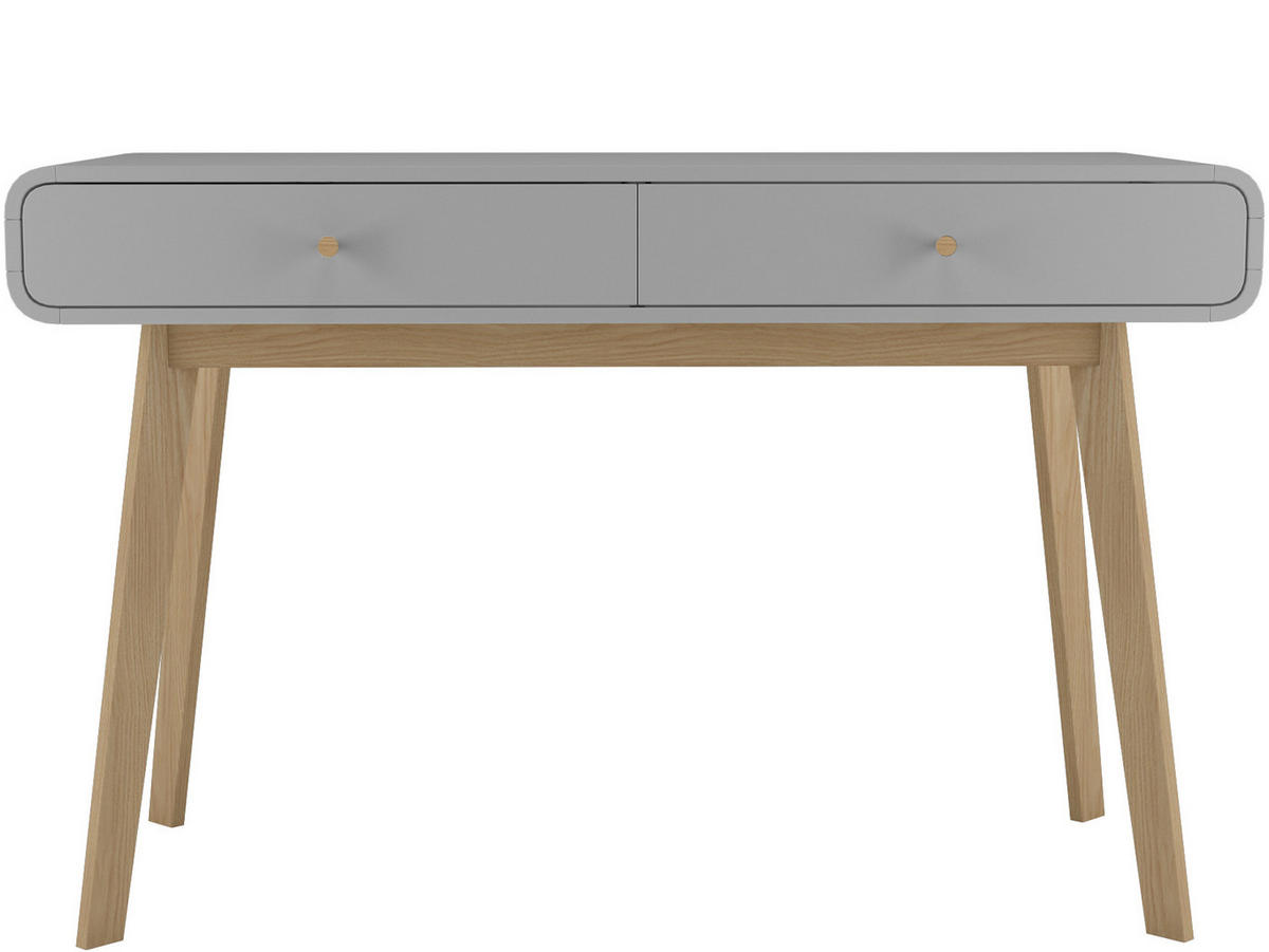 PSACÍ STŮL, šedá, barvy dubu, 120/79/50 cm - šedá/barvy dubu, Design, dřevo/kompozitní dřevo (120/79/50cm) - MID.YOU