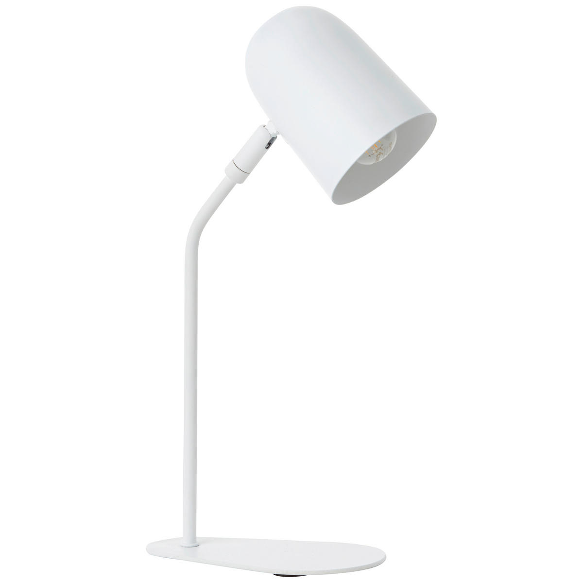 TISCHLEUCHTE - Weiss, Design, Metall (38/10/21,7cm) - Brilliant