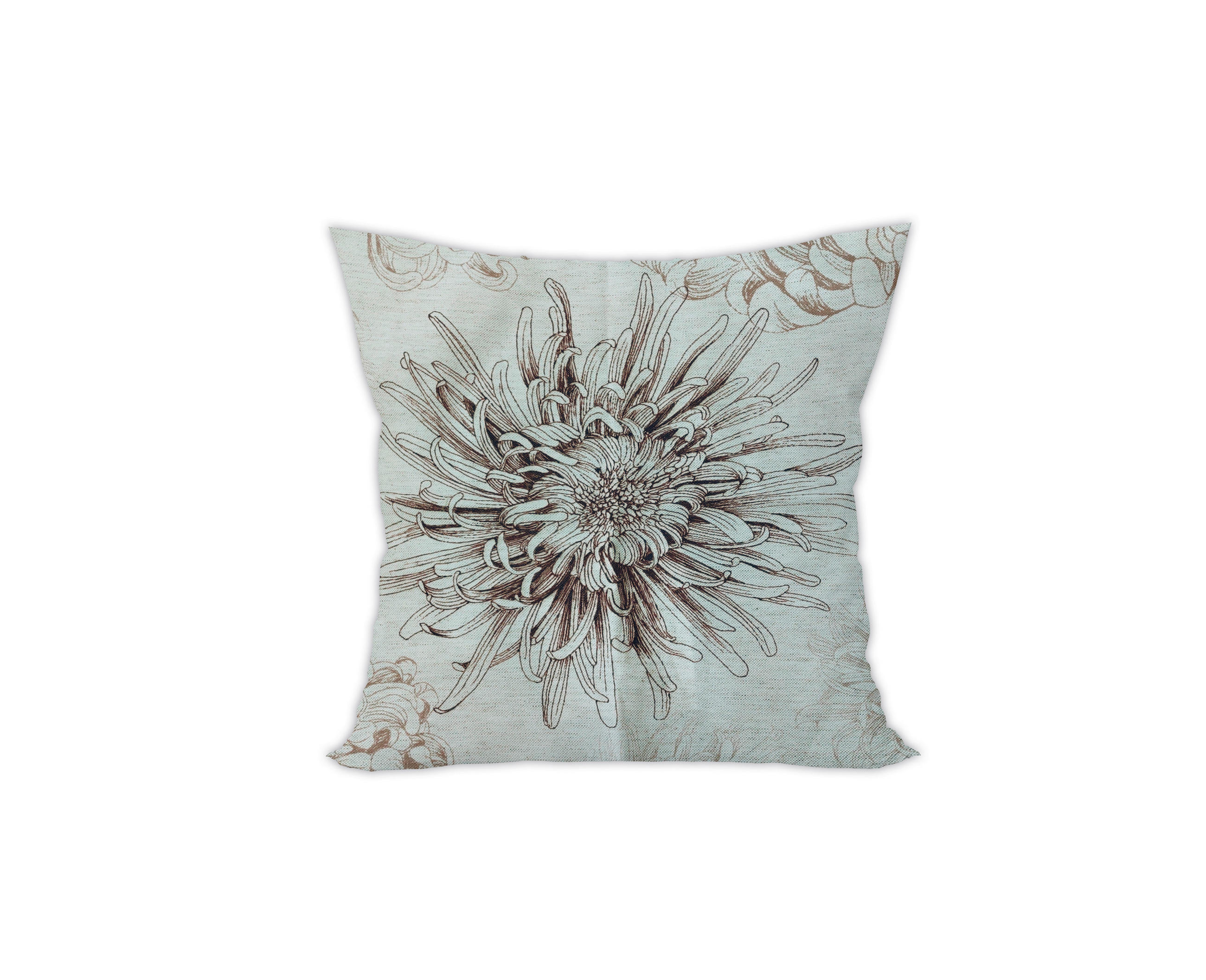 KISSENHÜLLE Floro 40/40 cm  - Anthrazit, Basics, Textil (40/40cm) - Novel
