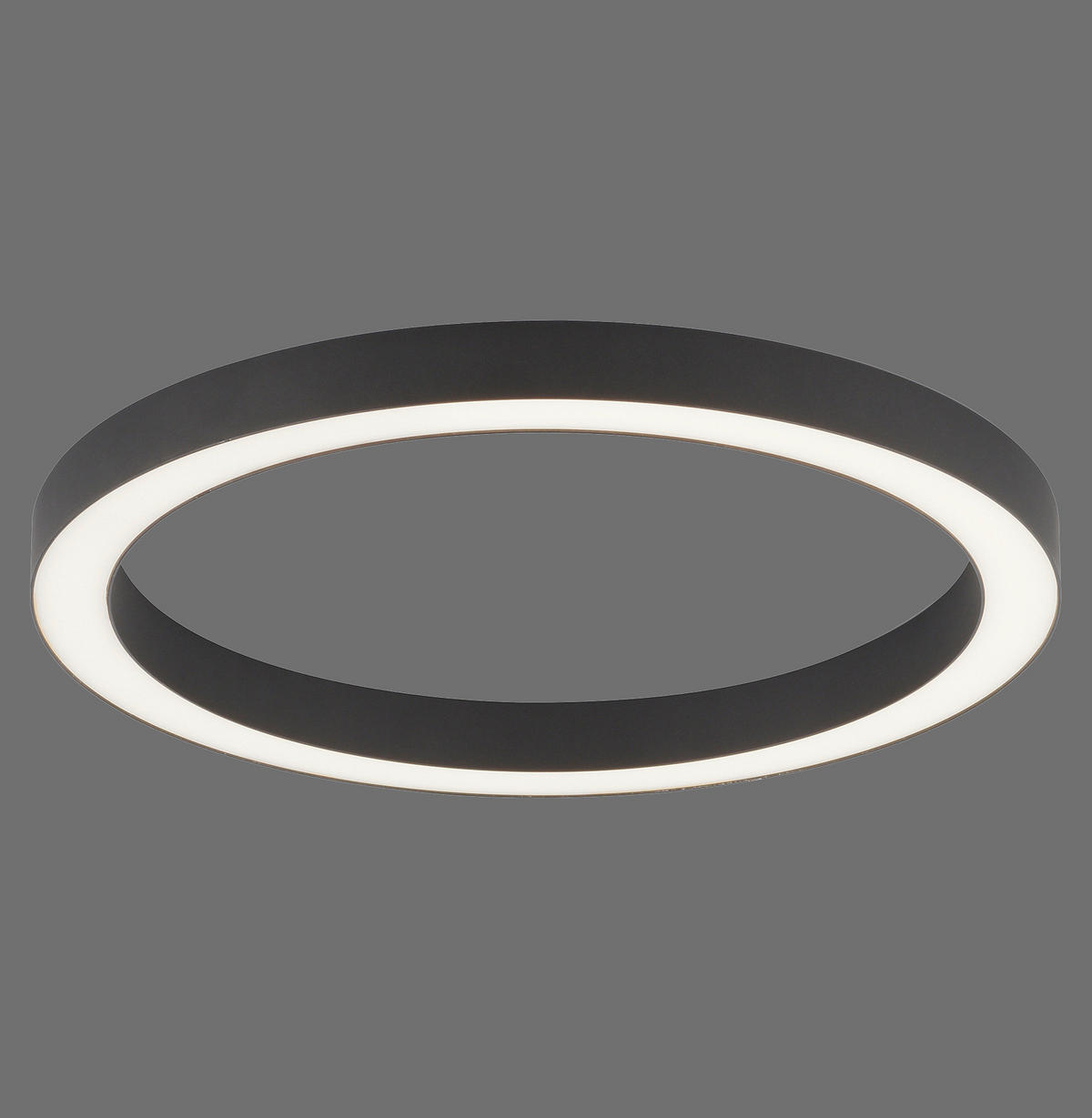 LED PLAFONJERA Pure Lines  - antracit, Dizajnerski, metal/plastika (50/3.9/4cm) - Neuhaus PURE