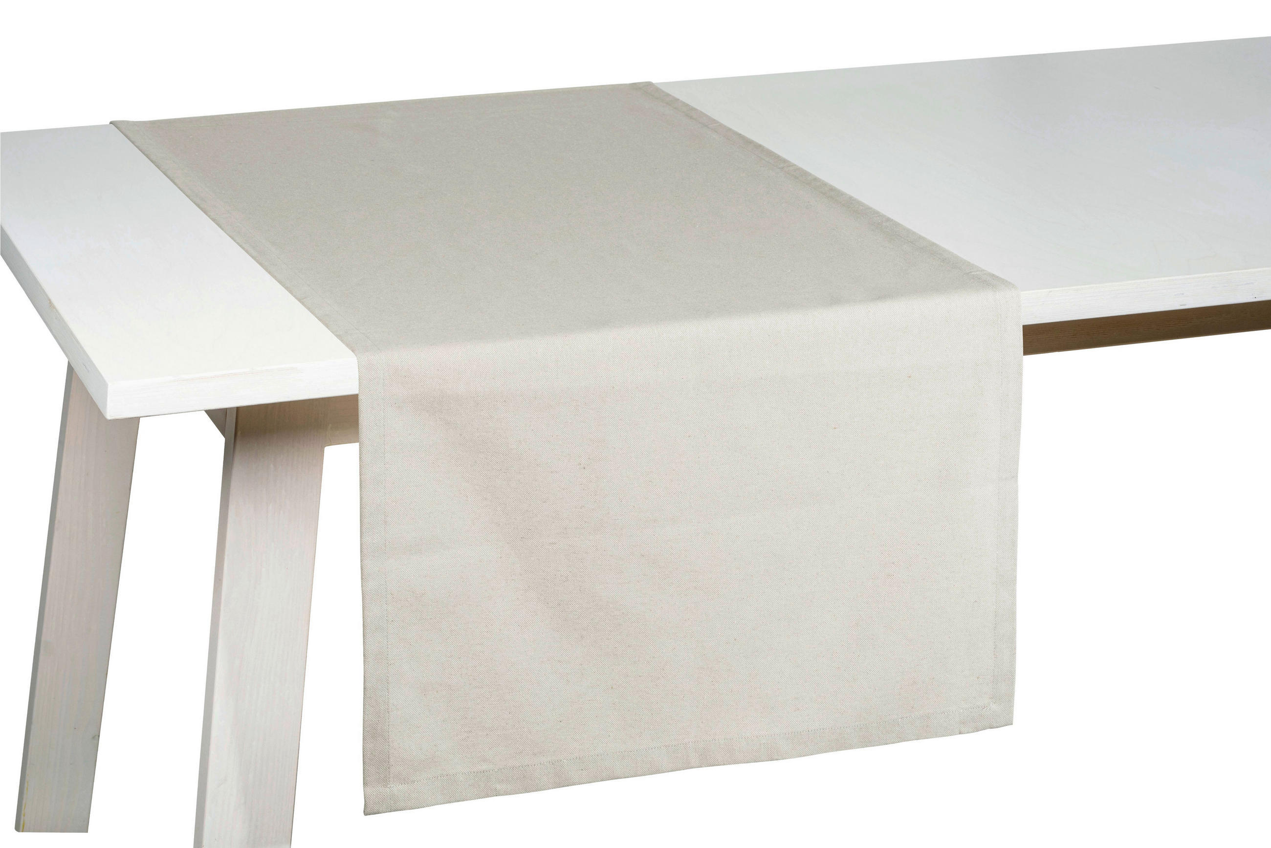 TISCHLÄUFER Textil Beige 50/150 cm  - Beige, Basics, Textil (50/150cm) - Pichler