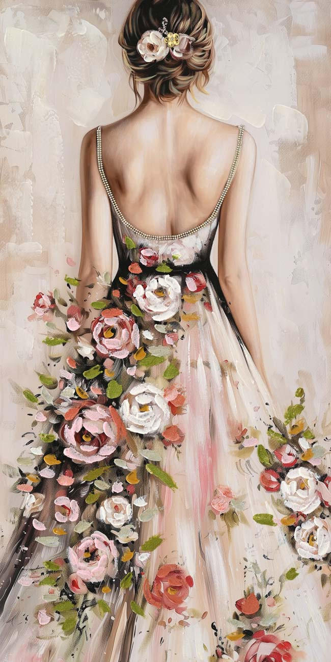 Pictură În Ulei 40/80 cm  - Basics, metal/textil (40/80cm)