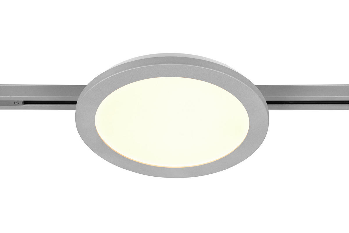 DECKENLEUCHTE DUOLINE 26,0/2,7 cm   - Titanfarben, Basics, Kunststoff (26,0/2,7cm) - Trio Leuchten