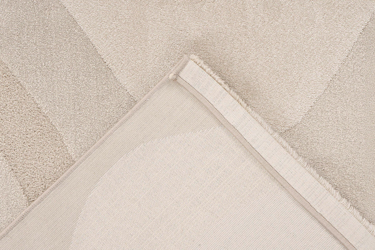 WEBTEPPICH 80/150 cm Bergamo Beige  - Beige, Design, Textil (80/150cm) - Batucci