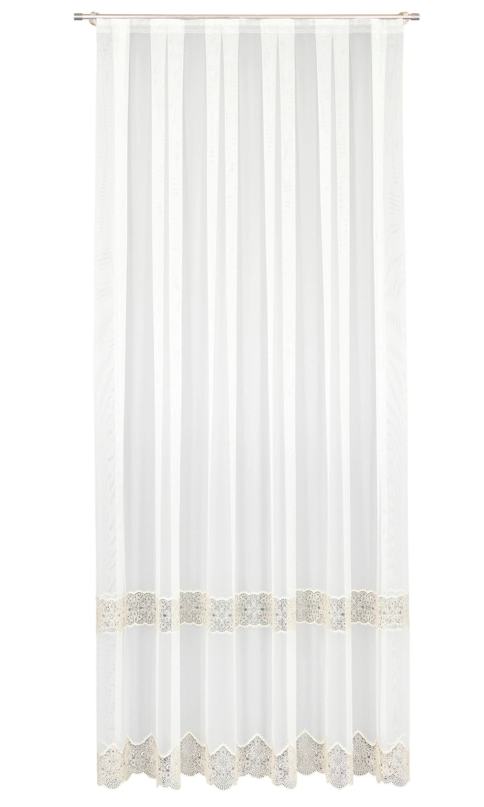 PERDEA  - bej/șampanie, Basics, textil (290cm)