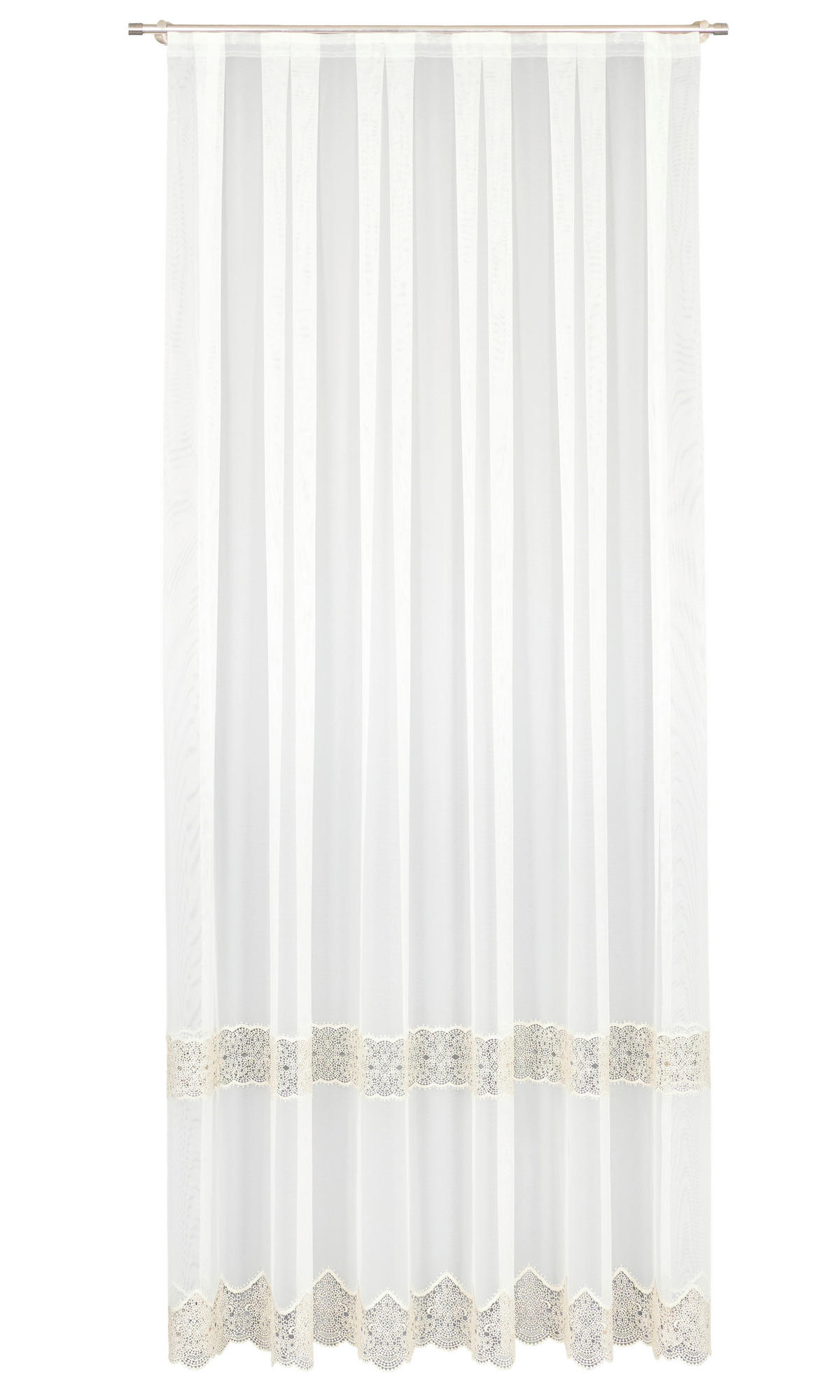 PERDEA  - bej/șampanie, Basics, textil (290cm)