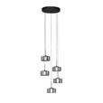 LED-HÄNGELEUCHTE Newark 44/150 cm   - Dunkelgrau, Design, Glas (44/150cm) - Dieter Knoll