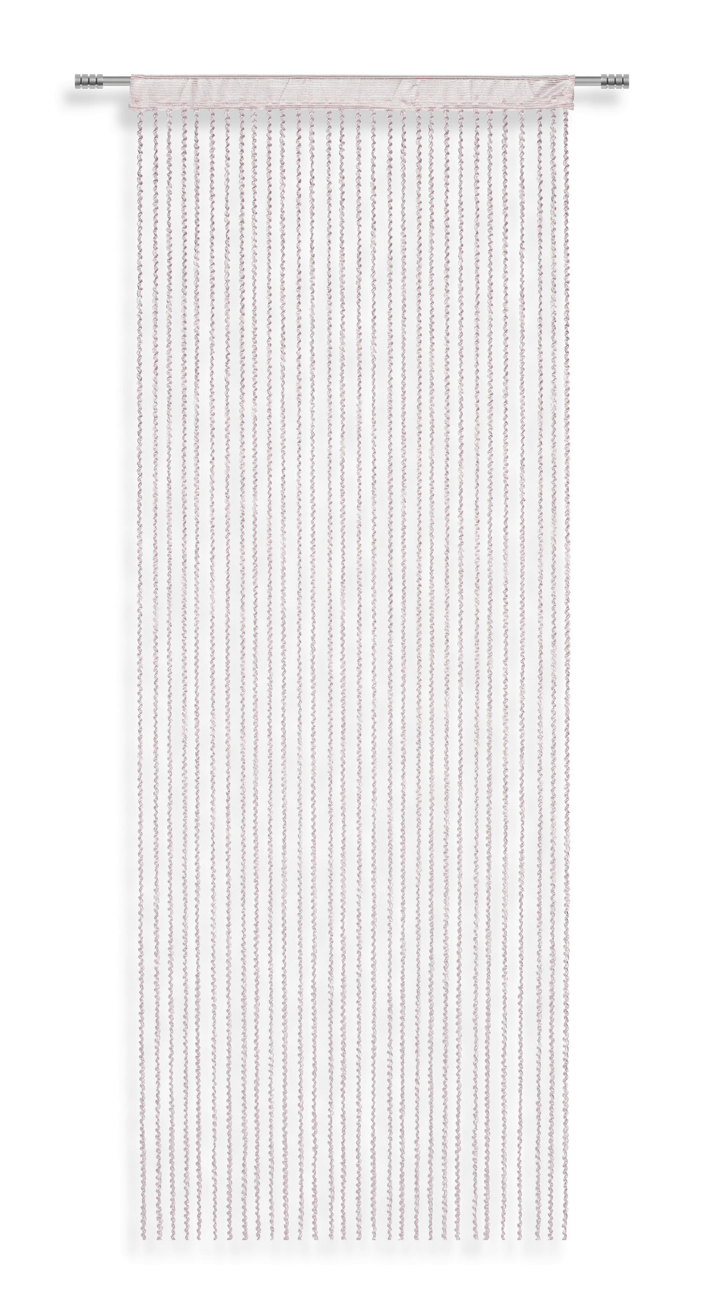 Fadenvorhang + Stangendurchzug Renata 90x245 Cm Rosa