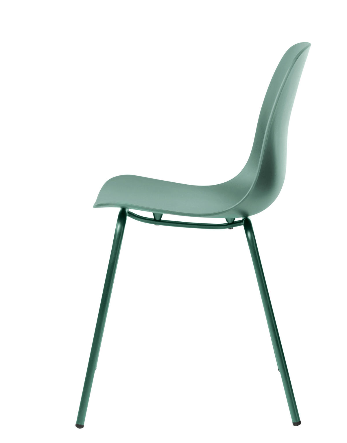 STUHL  in Kunststoff matt  - Pastellgrün/Weiß, Design, Kunststoff/Metall (50/84/50cm) - Boxxx