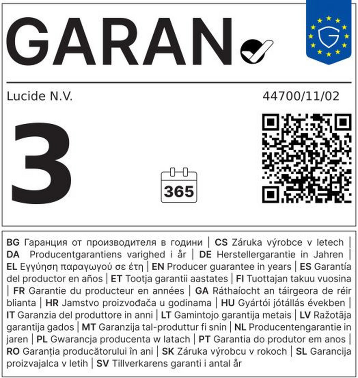 BOGENLEUCHTE CURVE 140.4/22/192 cm  - Design, Metall (140.4/22/192cm) - Lucide