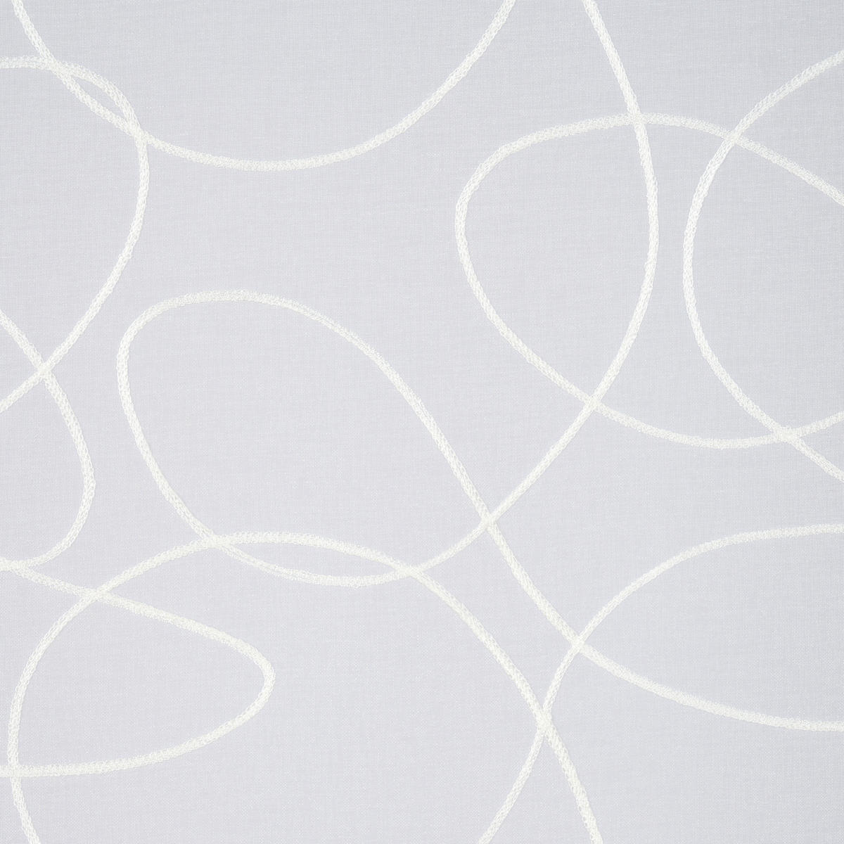 FERTIGVORHANG transparent  - Weiss, Design, Textil (135/245cm) - Esposa