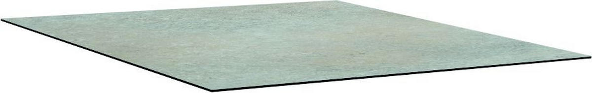 TISCHPLATTE 80/80/1,3 cm Kunststoff  - Grau, Design, Kunststoff (80/80/1,3cm) - Stern