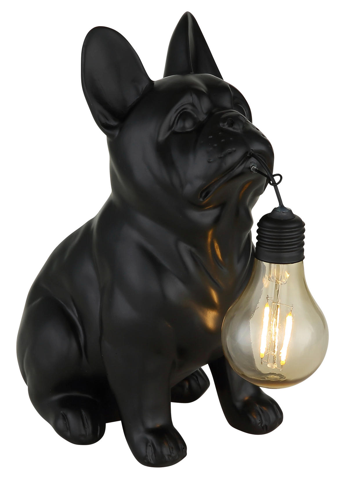 SOLARLEUCHTE Greenday 23/11,8/23,5 cm  - Schwarz/Orange, Design, Kunststoff (23/11,8/23,5cm) - Globo